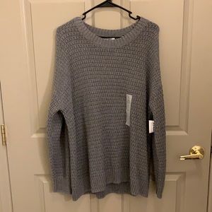 Gray sweater